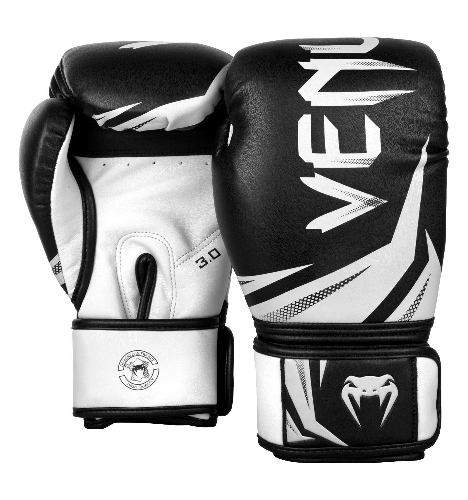 Guantes de Boxeo Venum Elite - Negro/Oro