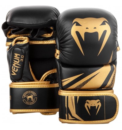 VENUM GUANTE MMA CHALLENGER 3.0 NEGRO/DORADO