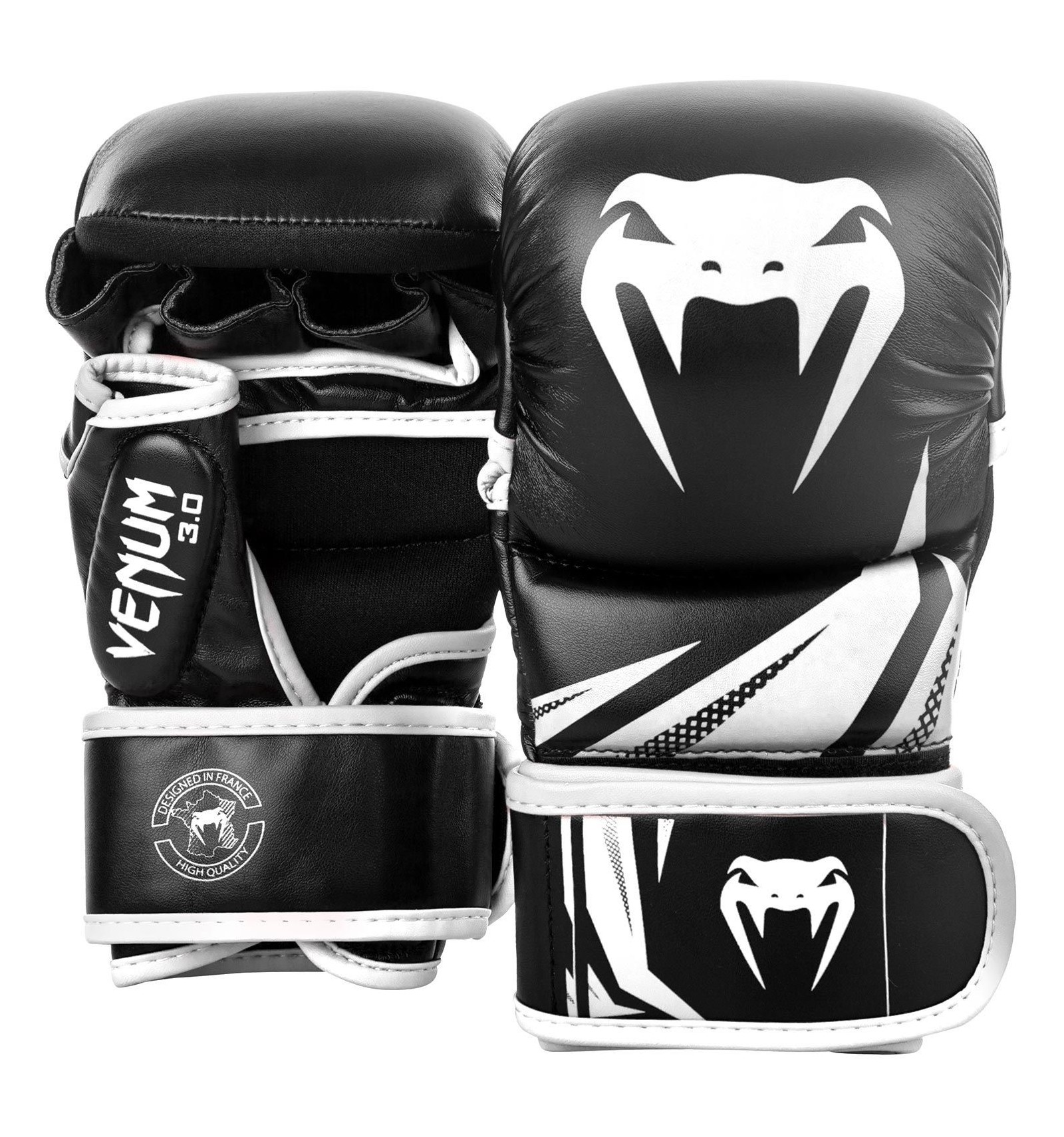 Guantes MMA Venum Challenger - Sin Pulgar - Negro/Gris – Venum España