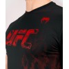 VENUM POLERA UFC AUTHENTIC NEGRA LOGO ROJO