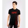 VENUM POLERA UFC AUTHENTIC NEGRA LOGO ROJO