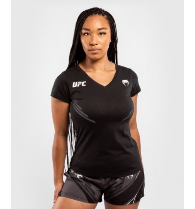 VENUM POLERA UFC REPLICA MUJER - NEGRO