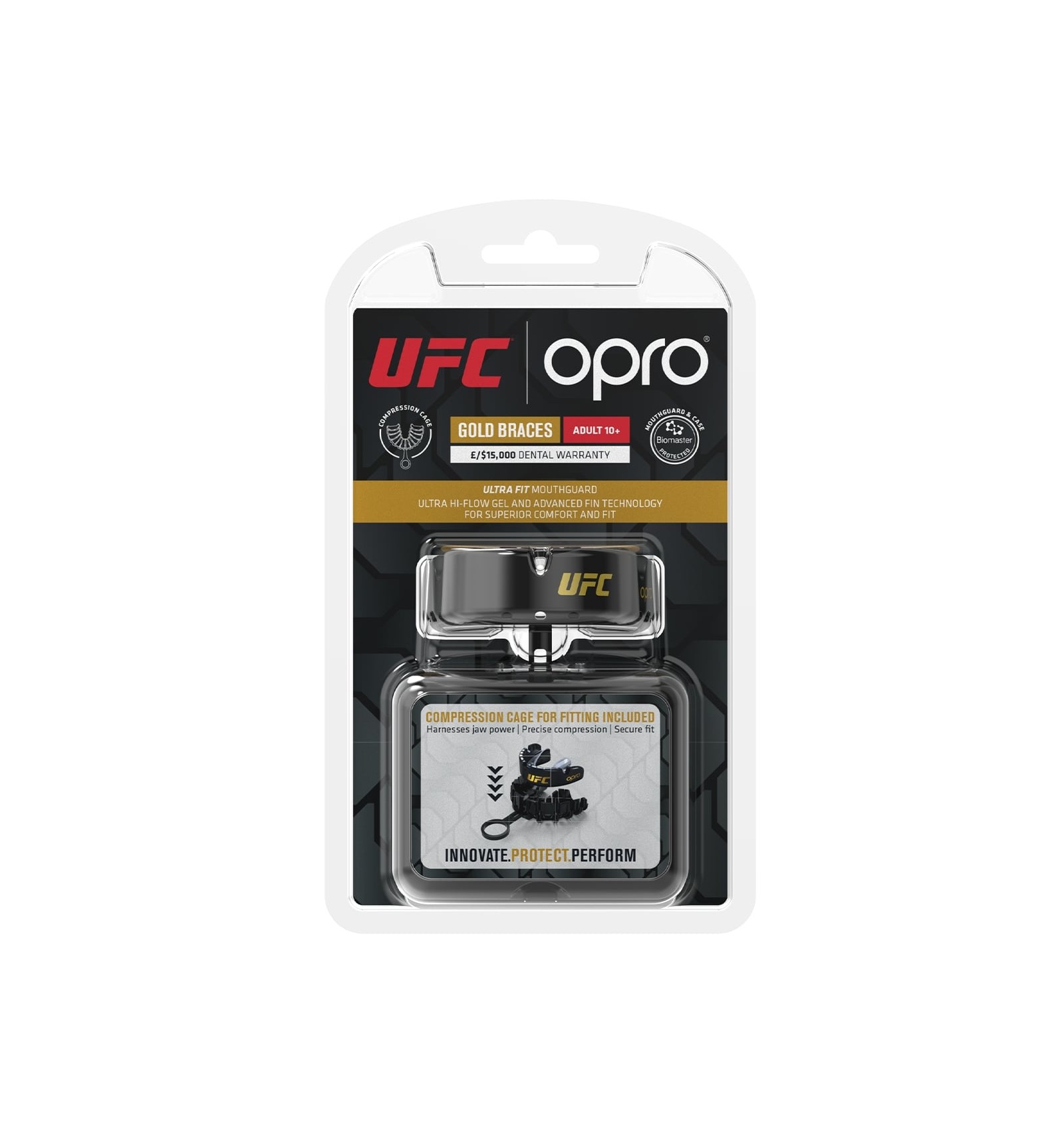 Protector Bucal Brackets Opro Gold - Saavedra Fitness