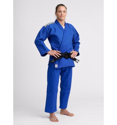 IPPON JUDOGI MUJER LEGEND2 AZUL OFICIAL IJF