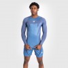 VENUM POLERA RASHGUARD ATTACK AZUL - LARGA